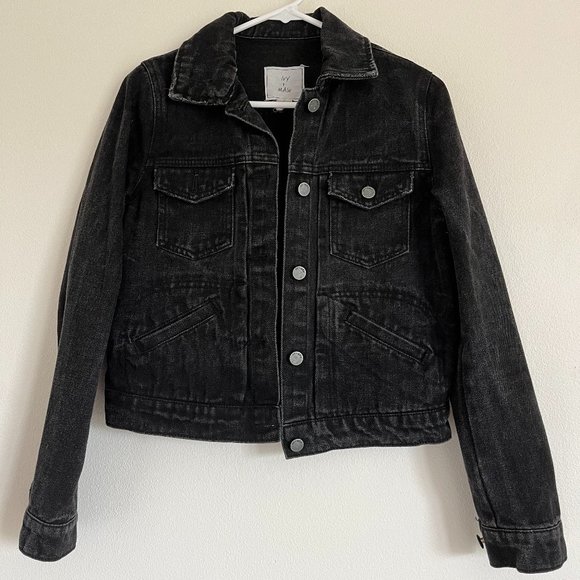Tilly's Jackets & Blazers - Women's Ivy + Main Black Denim Jacket Size S
